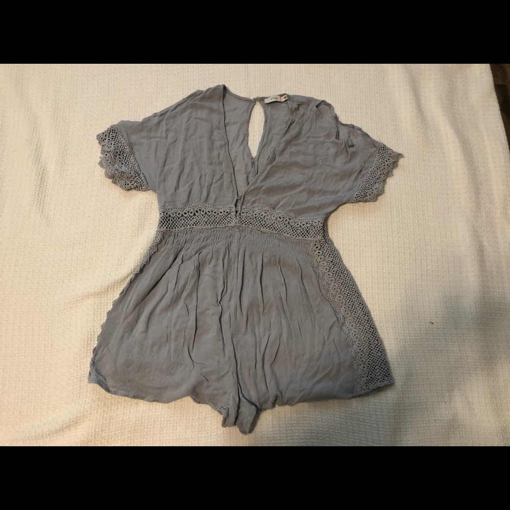 Light blue romper